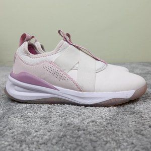 Women's Pink and White Sneakers